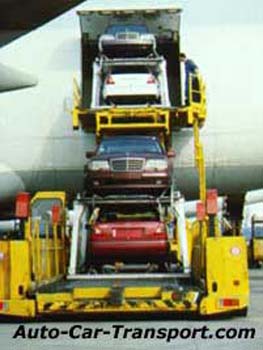 international car shipping for a vehicle